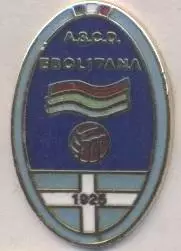 футбол.клуб Еболітана (Італія офіц.ЕМАЛЬ/ASCD Ebolitana,Italy football pin badge
