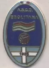 футбол.клуб Еболітана (Італія офіц.ЕМАЛЬ/ASCD Ebolitana,Italy football pin badge