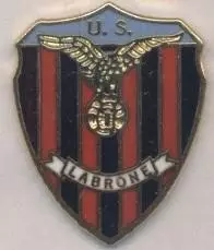 футбол.клуб Лаброне (Італія) ЕМАЛЬ / US Labrone, Italy football enamel pin badge