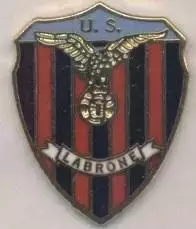 футбол.клуб Лаброне (Італія) ЕМАЛЬ / US Labrone, Italy football enamel pin badge