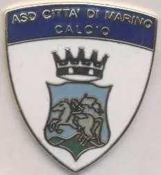футбол.клуб Маріно (Італія) офіц. ЕМАЛЬ / Marino Calcio,Italy football pin badge