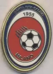 футбол.клуб Санта Ріта (Італія) ЕМАЛЬ/Santa Rita Milano,Italy football pin badge