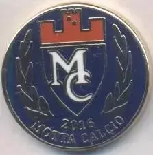 футбол.клуб Мотта (Італія) ЕМАЛЬ / Motta Calcio, Italy football enamel pin badge