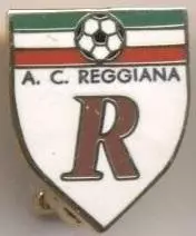 футбольний клуб Реджана (Італія)1 ЕМАЛЬ /AC Reggiana,Italy football enamel badge