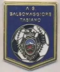 футбол.клуб Сальсомаджоре Італія ЕМАЛЬ/AS Salsomaggiore,Italy football pin badge