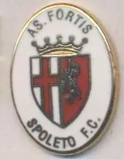 футбол.клуб Фортіс (Італія) офіц. ЕМАЛЬ /Fortis Spoleto,Italy football pin badge