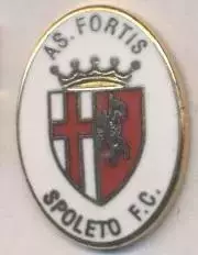 футбол.клуб Фортіс (Італія) офіц. ЕМАЛЬ /Fortis Spoleto,Italy football pin badge