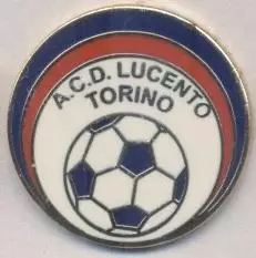 футбол.клуб Лученто (Італія) ЕМАЛЬ / ACD Lucento Torino,Italy football pin badge