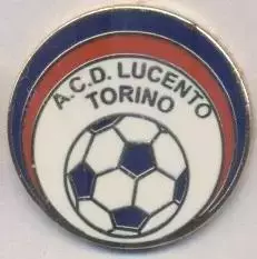 футбол.клуб Лученто (Італія) ЕМАЛЬ / ACD Lucento Torino,Italy football pin badge