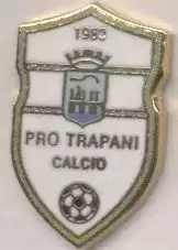 футбольний клуб Про Трапані (Італія) ЕМАЛЬ /Pro Trapani,Italy football pin badge