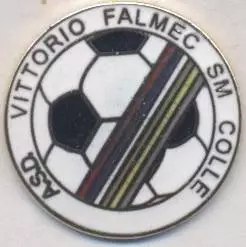 футбол.клуб Вітторіо (Італія) офіц. ЕМАЛЬ/Vittorio FSMC,Italy football pin badge