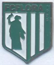 футбол.клуб Флора Таллінн (Естонія)1 важмет / Flora Tallinn,Estonia football pin