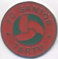 футбол.клуб Сантос Тарту (Естонія важмет/Santos Tartu,Estonia football pin badge