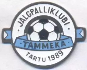 футбол.клуб Таммека Тарту (Естонія) важмет / Tammeka Tartu, Estonia football pin
