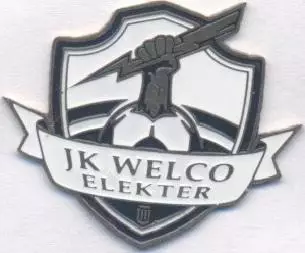 футбол.клуб Велко Електер Тарту (Естонія важмет/Welco Tartu,Estonia football pin