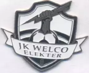 футбол.клуб Велко Електер Тарту (Естонія важмет/Welco Tartu,Estonia football pin
