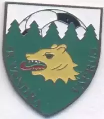 футбол.клуб Вапрус Вяндра (Естонія) важмет / Vaprus Vandra, Estonia football pin