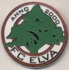 футбольний клуб Елва (Естонія) ЕМАЛЬ / FC Elva,Estonia football enamel pin badge