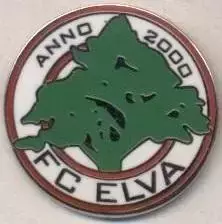 футбольний клуб Елва (Естонія) ЕМАЛЬ / FC Elva,Estonia football enamel pin badge