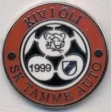 футбол.клуб Тамме Авто (Естонія) ЕМАЛЬ / Tamme Auto Kivioli,Estonia football pin