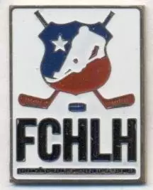 Чилі, федерація хокею, №2 важмет / Chile ice hockey assn. federation pin badge