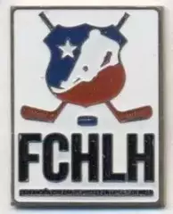 Чилі, федерація хокею, №2 важмет / Chile ice hockey assn. federation pin badge