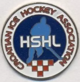 Хорватія, федерація хокею, важмет /Croatia ice hockey assn. federation pin badge