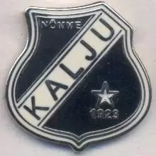 футбол.клуб Нимме Калью (Естонія)3 ЕМАЛЬ /Nomme Kalju,Estonia football pin badge