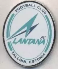 футбол.клуб Лантана (Естонія) важмет /Lantana Tallinn,Estonia football pin badge