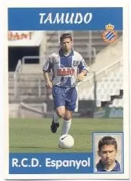 наклейка футбол Рауль Тамудо (Іспанія /Raul Tamudo,Espanyol,Spain player sticker