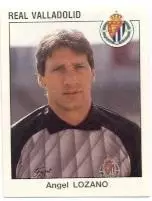 наклейка футбол А.Лосано (Іспанія) /Angel Lozano,Valladolid,Spain player sticker