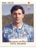 наклейка футбол Салінас (Іспанія) /Patxi Salinas,Celta Vigo,Spain player sticker