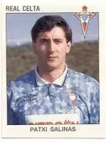 наклейка футбол Салінас (Іспанія) /Patxi Salinas,Celta Vigo,Spain player sticker