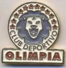 футбол.клуб Олімпія (Гондурас) важмет / CD Olimpia, Honduras football pin badge
