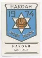 наклейка футбол Хакоа (Австралія) /Hakoah Sydney,Australia football logo sticker