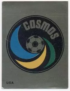 наклейка блиск.футбол Нью-Йорк Космос (США) /NY Cosmos,USA football logo sticker