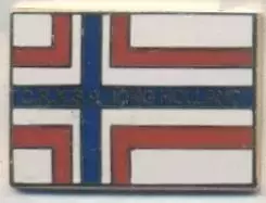 футбол.клуб Йонг Голланд (Кюрасао) ЕМАЛЬ/CRKSV Jong Holland,Curacao football pin