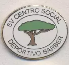 футбол.клуб Деп.Барбер (Кюрасао ЕМАЛЬ/SVCS Deportivo Barber,Curacao football pin