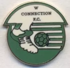 футбол.клуб Дабл-Ю Коннекшн (Тринідад) ЕМАЛЬ /W Connection,Trinidad football pin