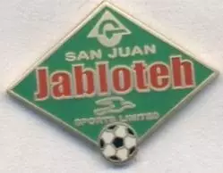 футбол.клуб Сан-Хуан (Тринідад)2 ЕМАЛЬ / San Juan Jabloteh,Trinidad football pin