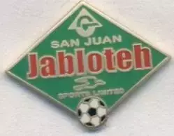 футбол.клуб Сан-Хуан (Тринідад)2 ЕМАЛЬ / San Juan Jabloteh,Trinidad football pin