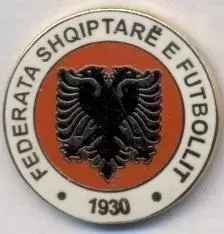 Албанія,федерація футболу,№1 ЕМАЛЬ /Albania football federation enamel pin badge