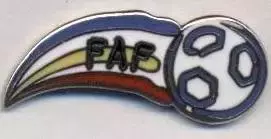 Андорра,федерація футболу,№1 ЕМАЛЬ /Andorra football federation enamel pin badge