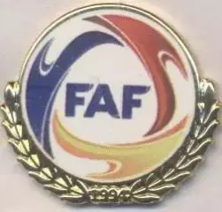 Андорра, федерація футболу, важмет / Andorra football federation pin badge