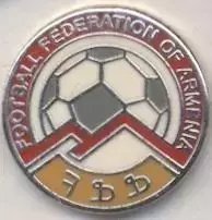 Вірменія,федерація футболу,№1 ЕМАЛЬ/Armenia football federation enamel pin badge