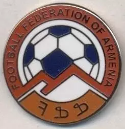 Вірменія,федерація футболу,№2 ЕМАЛЬ/Armenia football federation enamel pin badge