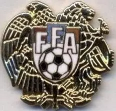Вірменія,федерація футболу,№3 ЕМАЛЬ/Armenia football federation enamel pin badge