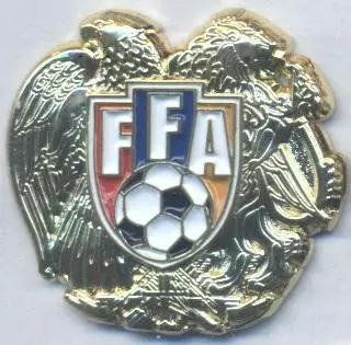Вірменія, федерація футболу, №3 важмет / Armenia football federation pin badge