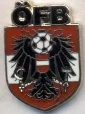 Австрія,федерація футболу,№3 ЕМАЛЬ /Austria football federation enamel pin badge