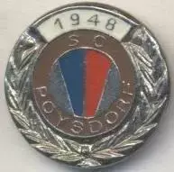 футбольний клуб Пойсдорф (Австрія) важмет / SC Poysdorf, Austria football badge